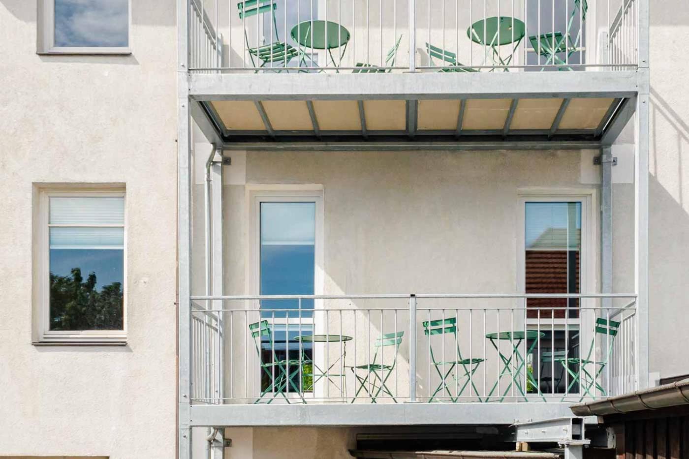 Apartmenthaus Chrischanshof Rostock Exterior foto